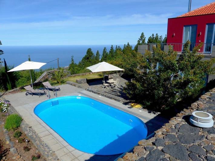 Chalet para 8 personas, con vistas y piscina además de jardín y sauna en La Palma - 4