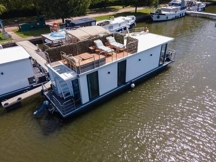 Bateau pour 2 personnes, avec terrasse et jacuzzi à Saverne - 2