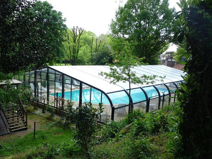 Mobil home pour 4 personnes, avec Terrasse et Piscine à Saint-Malô-du-Bois