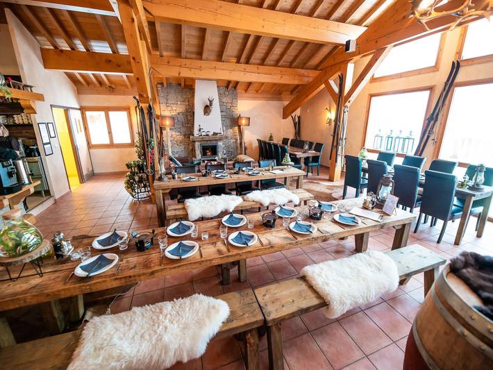 Chalet pour 6 personnes, avec balcon/terrasse, animaux acceptés à Saint-François-Longchamp - 2