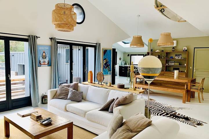 Ferienhaus für 9 Personen, mit Terrasse, mit Haustier in Cap Ferret
