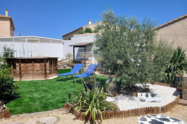Gîte pour 4 personnes à Mireval