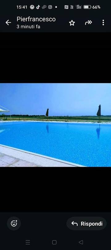 Camping pour 4 personnes, avec terrasse et jardin ainsi que vue et piscine, animaux acceptés dans les Pouilles