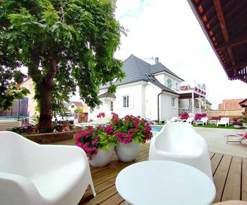 Gîte pour 7 personnes, avec jardin et vue à Bennwihr