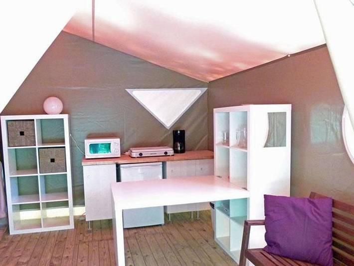 Camping pour 4 personnes, avec bassin pour enfant en Ardèche - 4