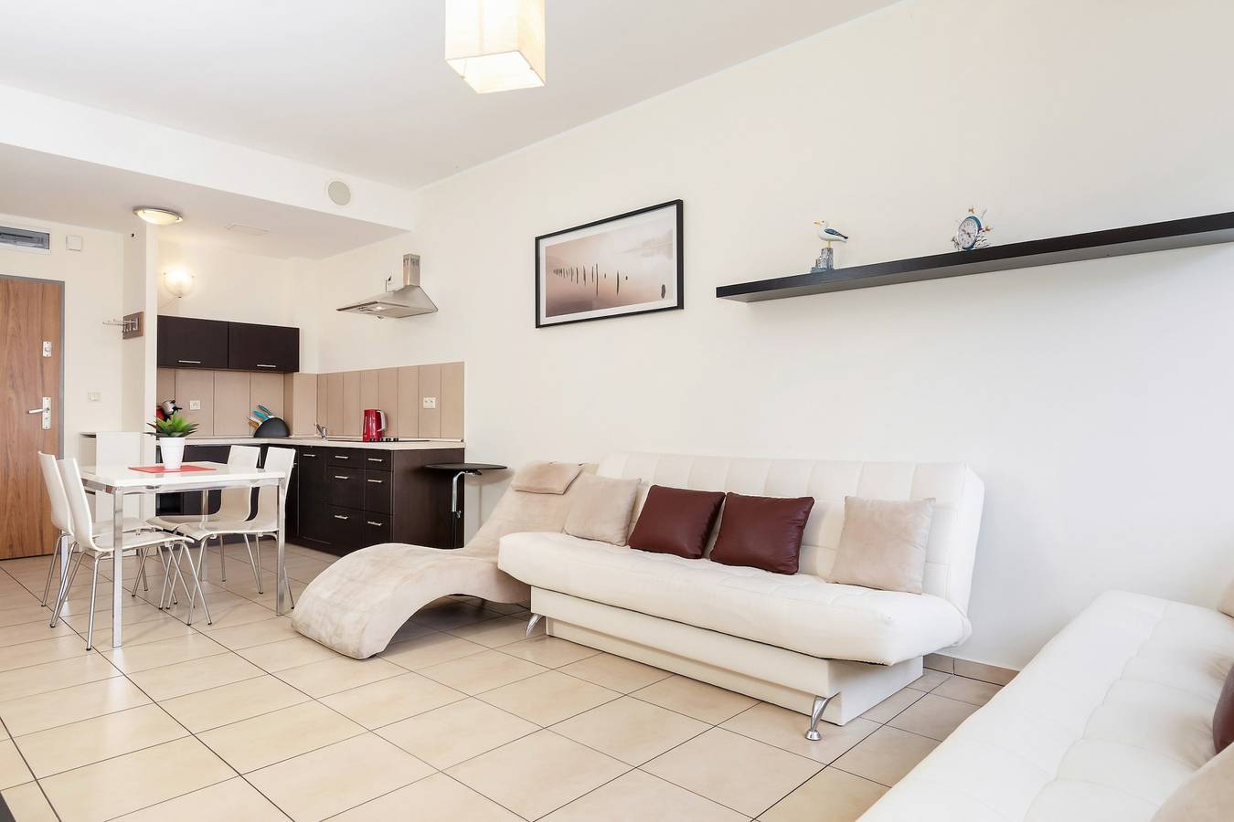 Appartement entier, Olympic Park | Light Beige Apartment | Gym in Kołobrzeg, Mer Baltique polonaise