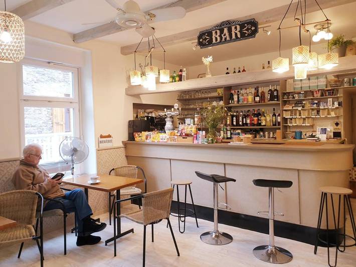 Hôtel pour 4 personnes, avec vue et terrasse, animaux acceptés à Grand-Vabre - 3