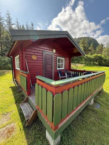 Chalet für 2 Personen, mit Ausblick und Terrasse, mit Haustier in Norwegen