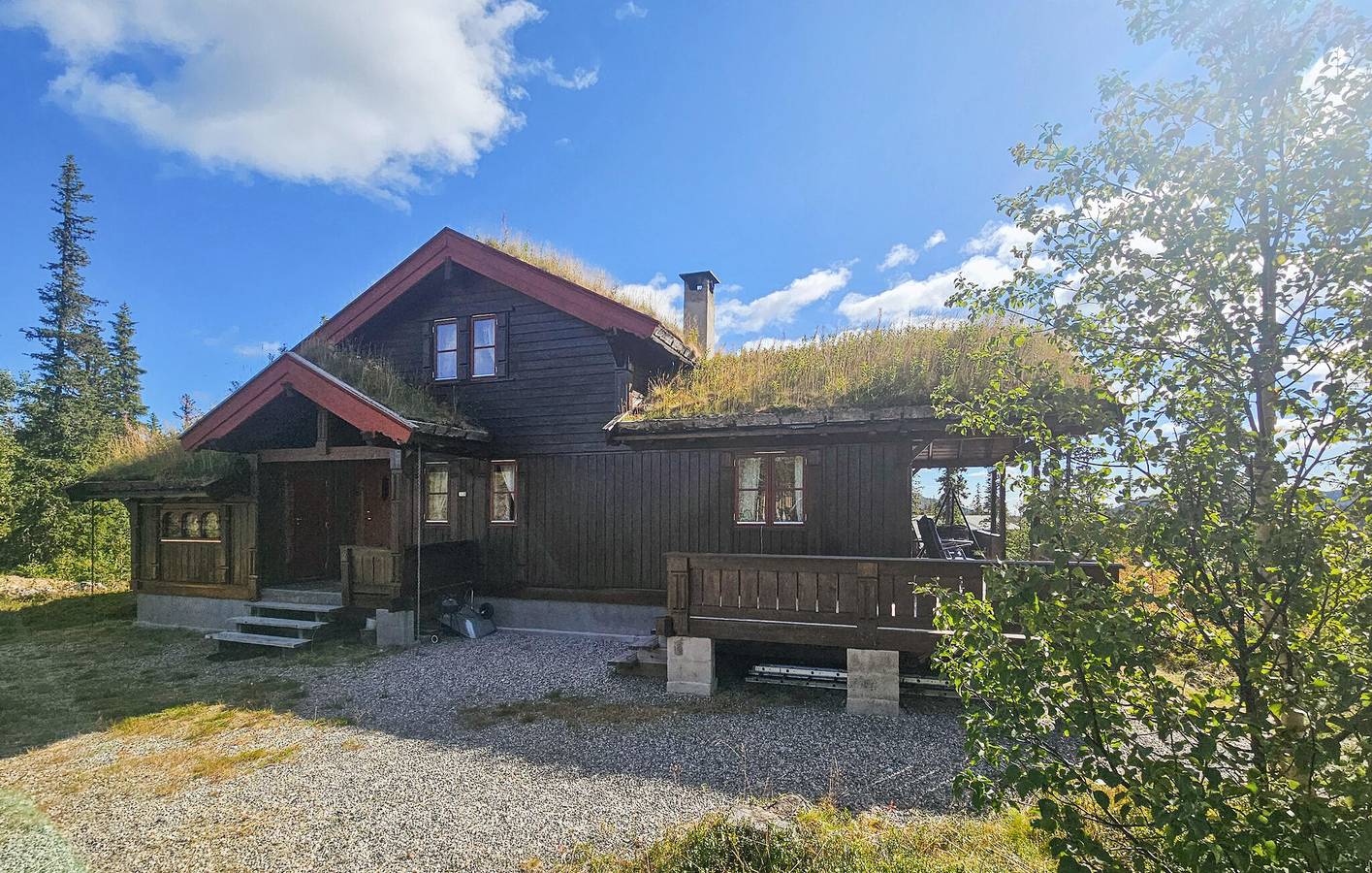 Ferienhaus für 11 Personen mit Ausblick in Hjartdal