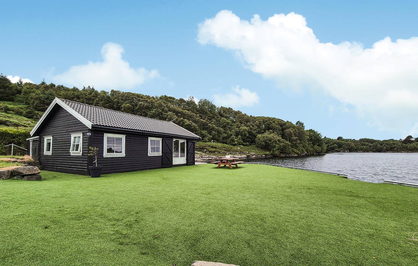 Feriehus for 4 personer med terrasse in Haugesund 