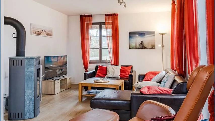 Ferienhaus für 6 Personen, mit Sauna und Terrasse sowie Garten in Kamminke - 4