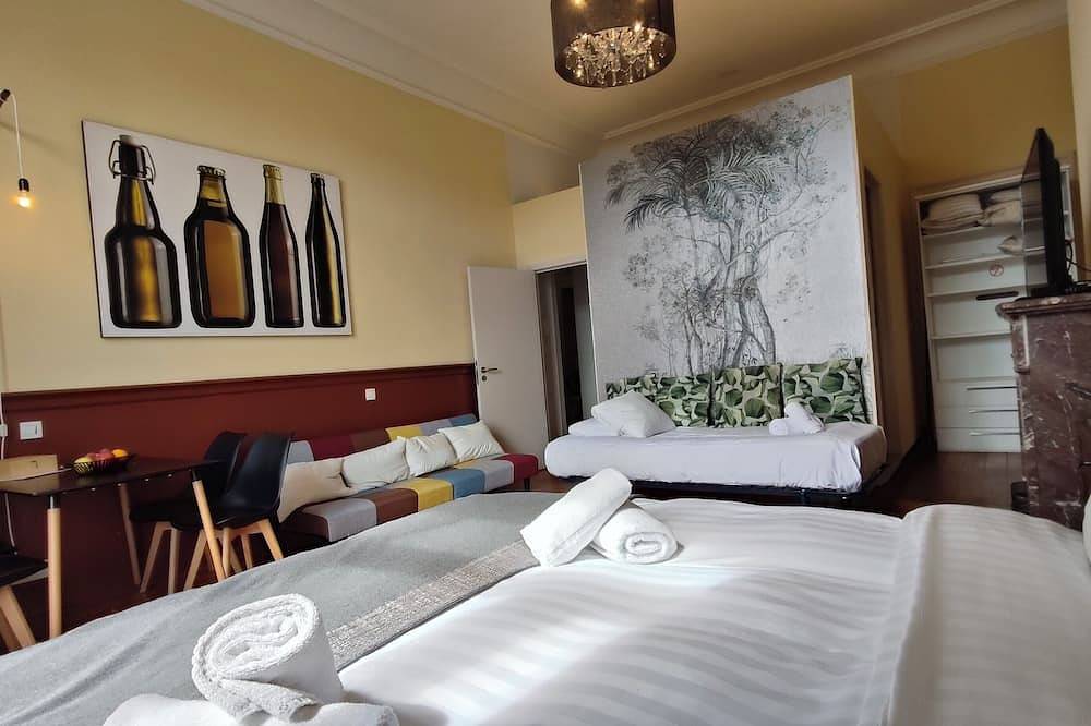 Entire apartment, 4-person suite in Brussels, Brussels region