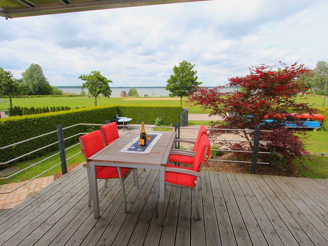 Ganze Ferienwohnung, Haus Strandläufer / Eg-Fewo in Göhren-Lebbin, Fleesensee