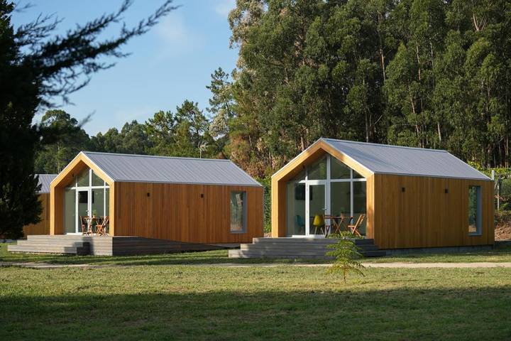Casa de vacaciones para 4 personas, con Terraza además de Jardín y Vistas en Meaño