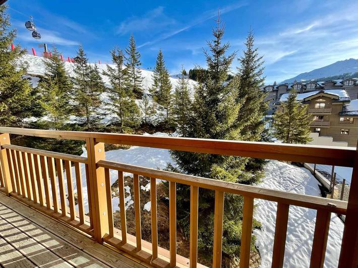 Studio entier, Courchevel 1650 - Appart 6 pers au pied des pistes, balcon sud in Saint-Bon-Tarentaise, Courchevel