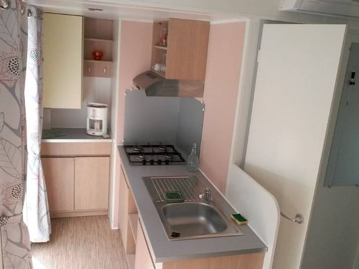 Mobil home pour 4 personnes, avec terrasse et piscine à Chazelles-sur-Lyon - 3