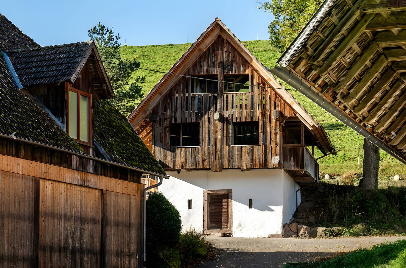 Ferienhaus 'Ferienhaus Kornspeicher' mit Bergblick, gemeinsamer Terrasse und Wi-Fi in Hornberg, Mittlerer Schwarzwald