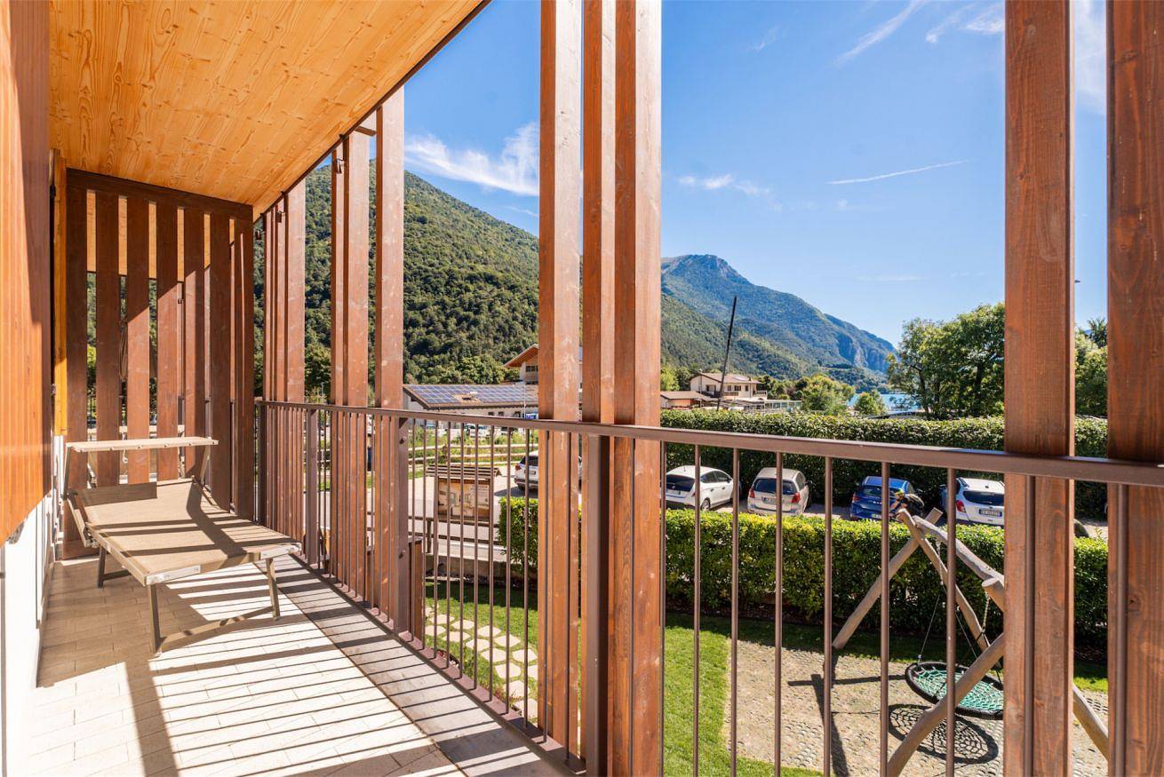 Ganze Wohnung, Casa Lucia Sun mit garten nur 100 mt vom See in Pieve di Ledro, Ledro