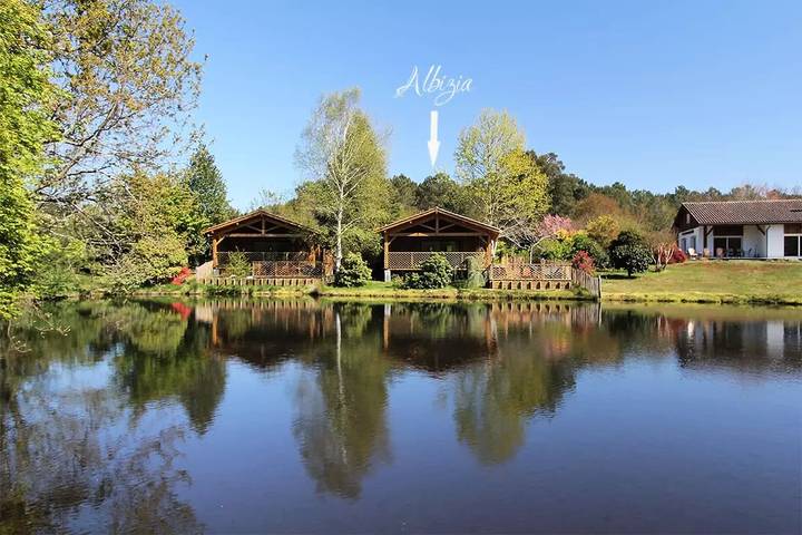 Chalet pour 4 personnes, avec jardin et piscine