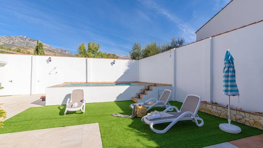 Chalet para 6 personas, con piscina y balcón/terraza en Parque natural de Los Alcornocales - 3