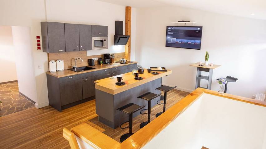 Ferienwohnung für 8 Personen, mit Sauna und Balkon sowie Garten in Benneckenstein