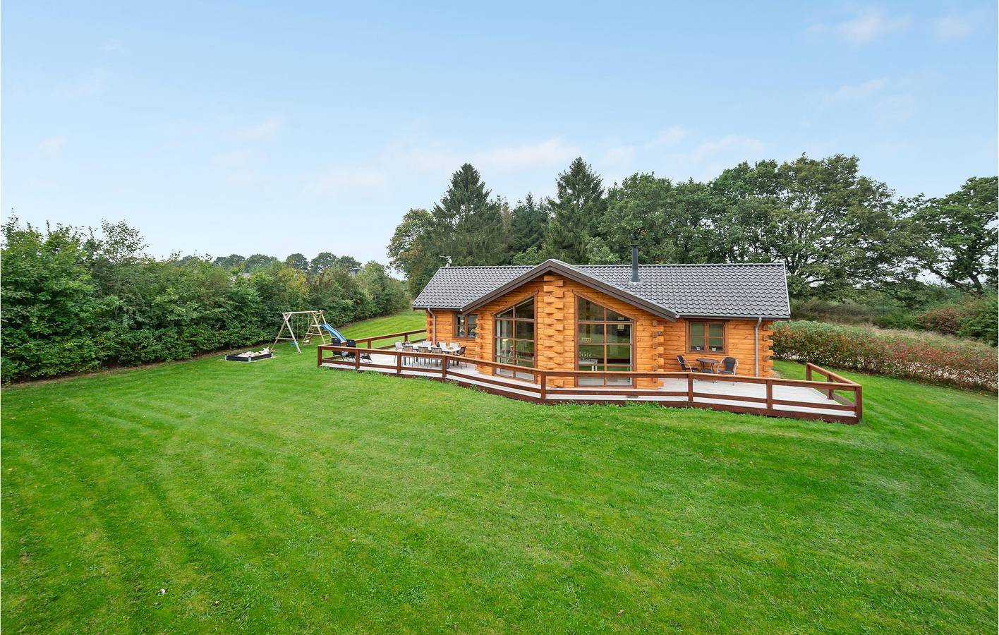 Ferienhaus für 8 Personen mit Garten in Ikast-Brande