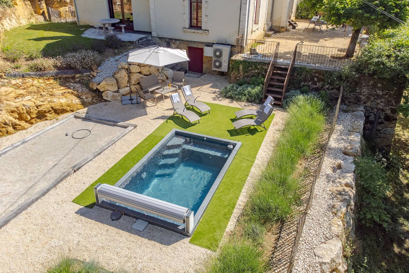 Gîte pour 8 personnes avec piscine in Vitrac, Périgord Noir