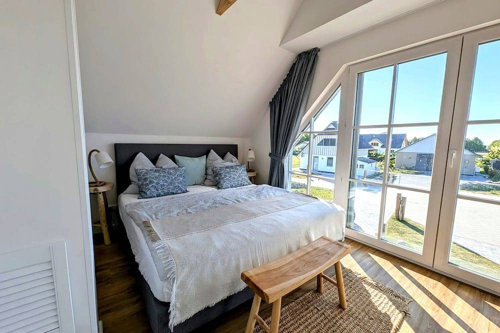 Ferienhaus \"Boddenidyll\" zw. Darß & Rügen, inkl. Sauna, Kamin, Weitblick + 2Sups in Altenpleen, Stralsund Umland