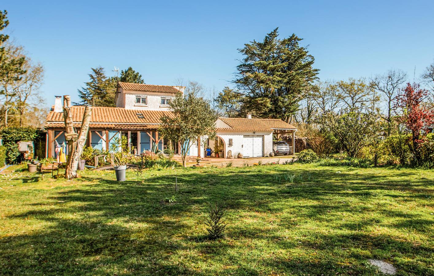 Appartement confortable avec jardin, parking et chauffage in Notre-Dame-de-Riez, Vallée de la Loire