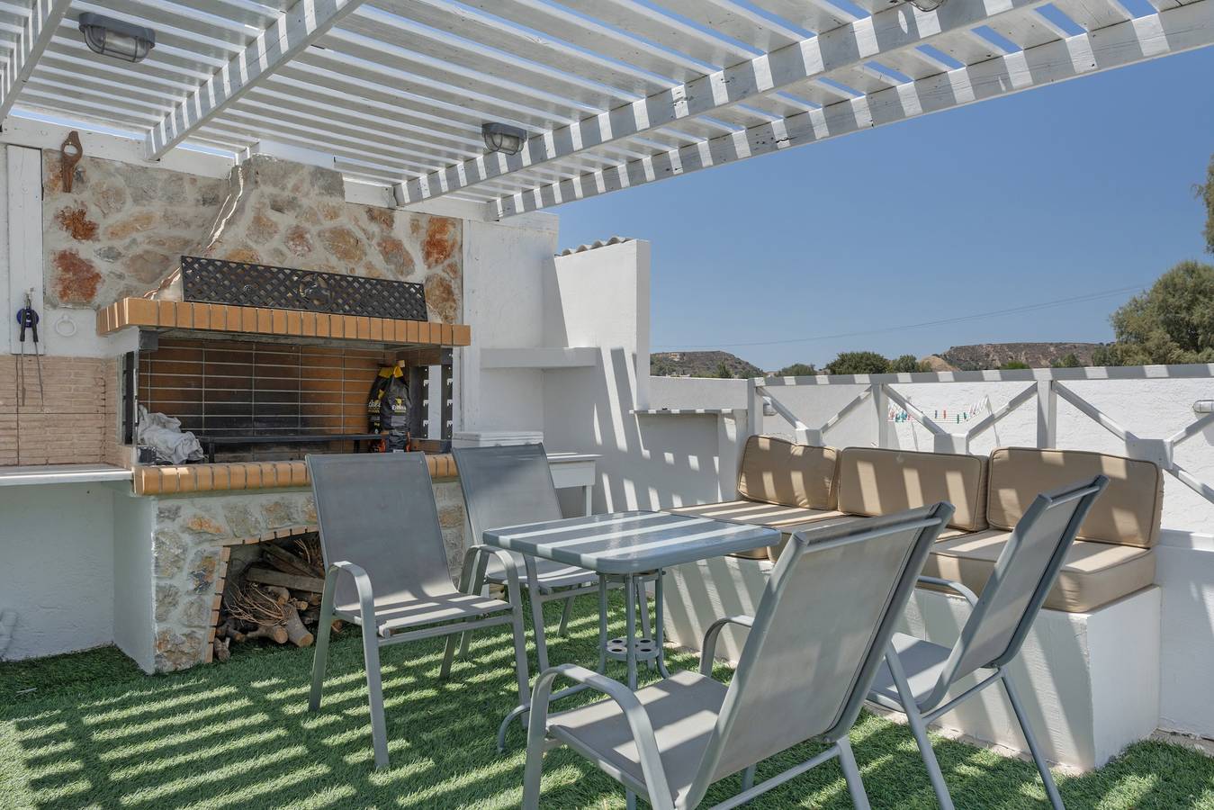 Vakantiehuis 'Annasofos' met Zeezicht, Wi-Fi en Airconditioning in Kardamaina, Kos