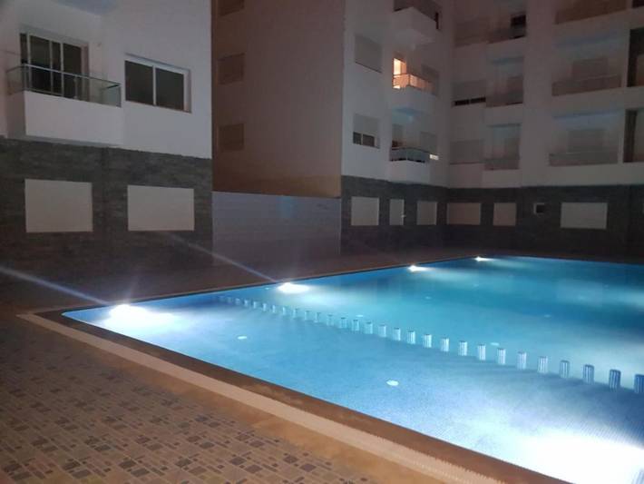 Appartement de vacances pour 7 personnes, avec jardin ainsi que piscine et vue