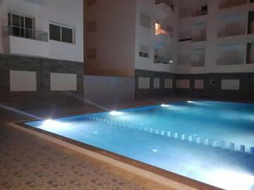 Gîte pour 7 personnes, avec jardin ainsi que vue et piscine dans Martil