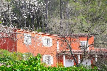 Gîte pour 2 personnes, avec vue et jardin à Solliès-Toucas