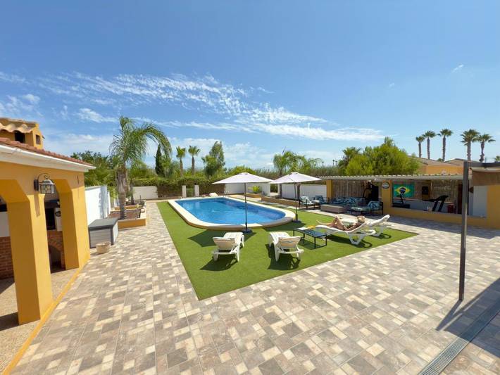 Casa rural para 10 personas, con jardín además de piscina y vistas en Catral - 2