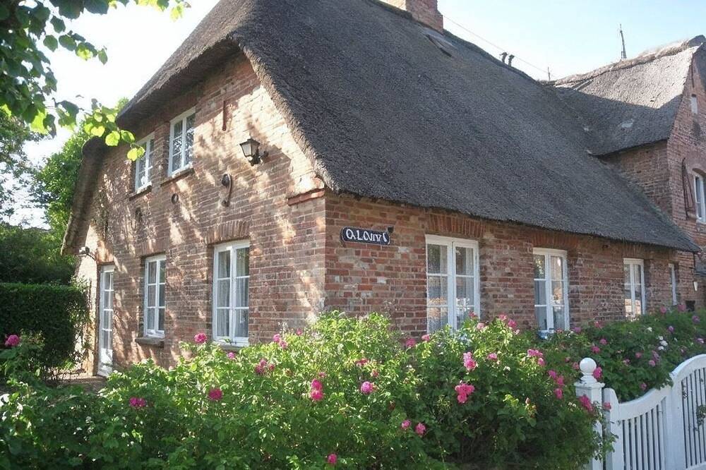 Ganze Wohnung, Hahnenhof - Wohnung 6 - Liebevoll eingerichtet: Sauna, Kamin & Terrasse in Wrixum, Föhr