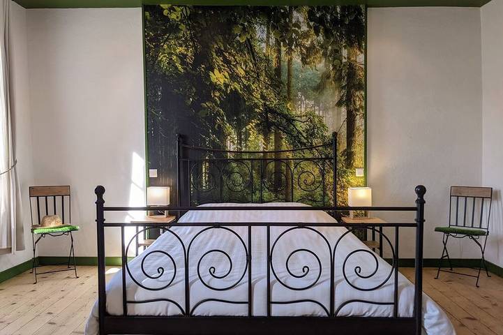 Chambre d’hôte pour 4 personnes, avec jardin dans l' Ariège