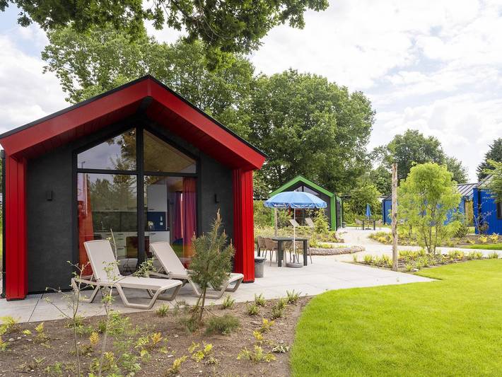 Vakantiepark voor 4 personen, met terras en balkon/terras in Voorthuizen