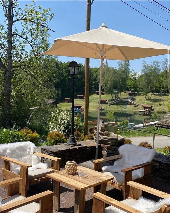 Hôtel pour 3 personnes, avec vue ainsi que jardin et vue sur le lac à Saint-Paul-en-Chablais - 4