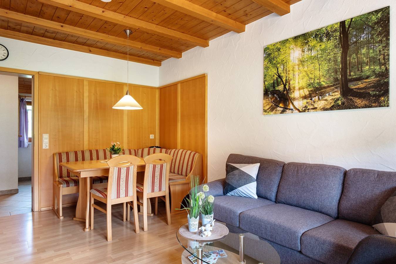 Entire apartment, Holiday Apartment 'West' with Shared Terrace, Shared Garden and Balcony in Schollach (Eisenbach), Eisenbach