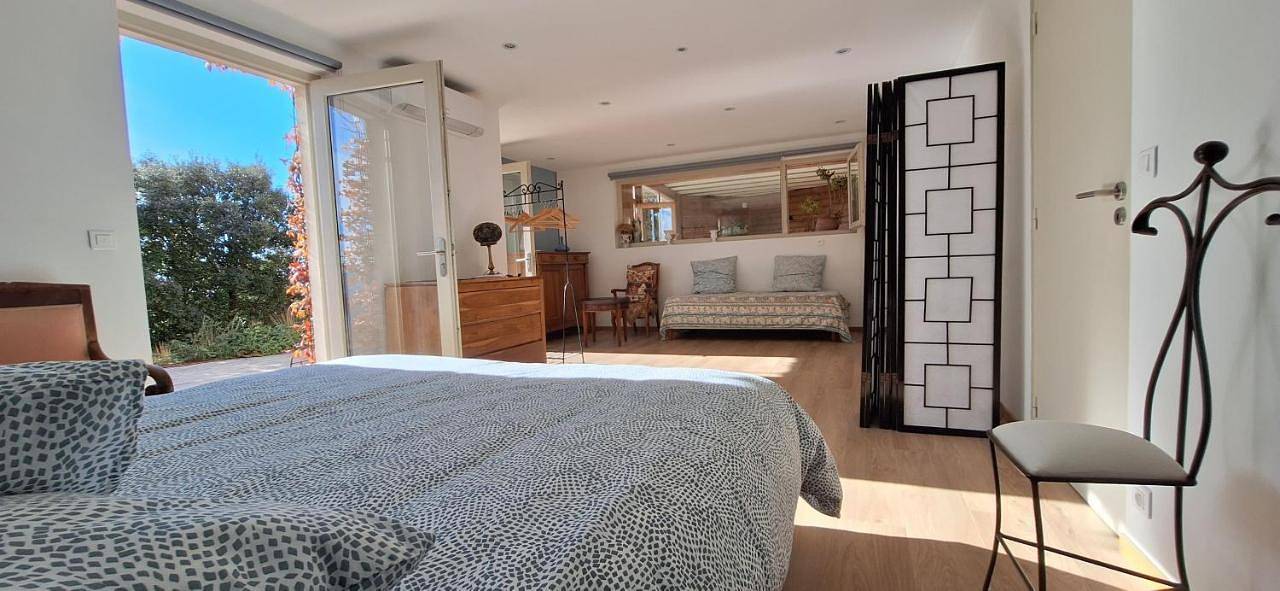 Situation exceptionnelle, villa Labori, luxueuse in Suzette, Vaucluse