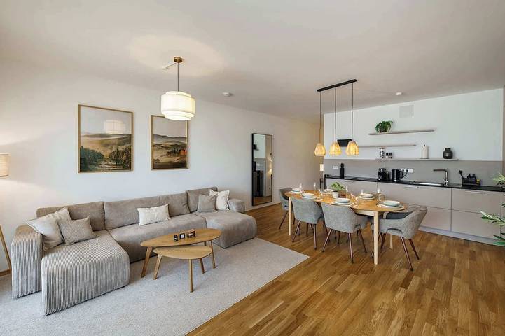 Ferienwohnung für 8 Personen, mit Balkon und Garten in Eltville am Rhein