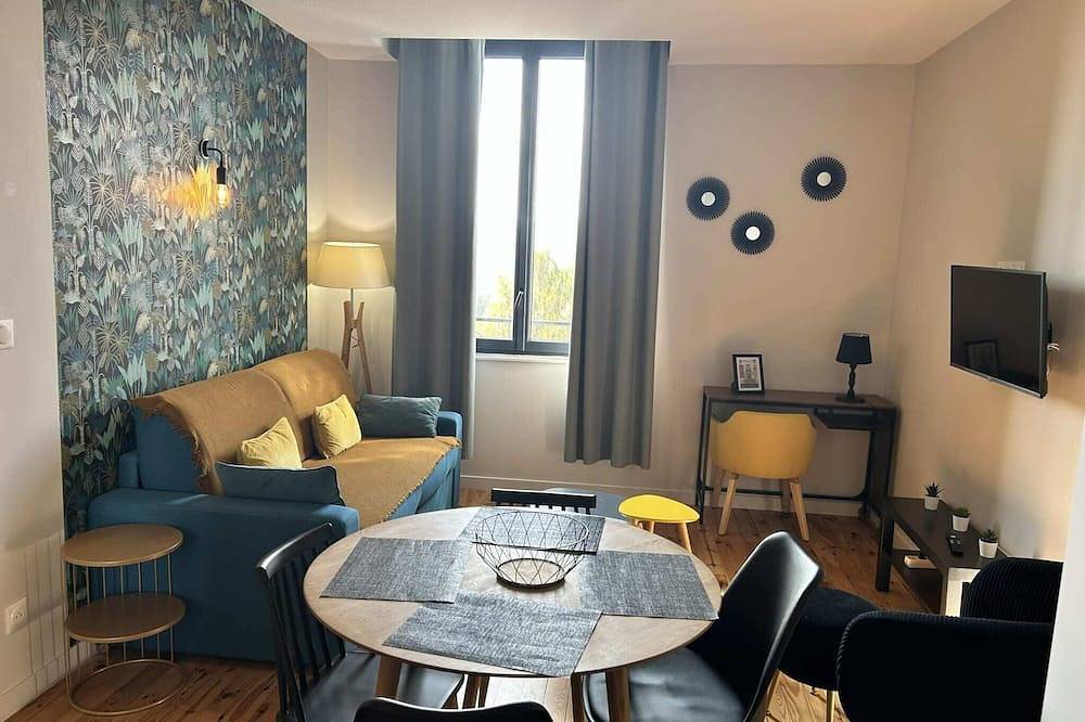 Entire apartment, 4-person air-conditioned apartment 1 bedroom + sofa bed Puy de Lachamp 204 in Châtel-Guyon, Volcans d'Auvergne Regional Nature Park