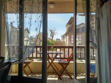 Gîte pour 2 personnes, avec balcon et vue à Saint-Aubin-sur-Mer (Calvados)