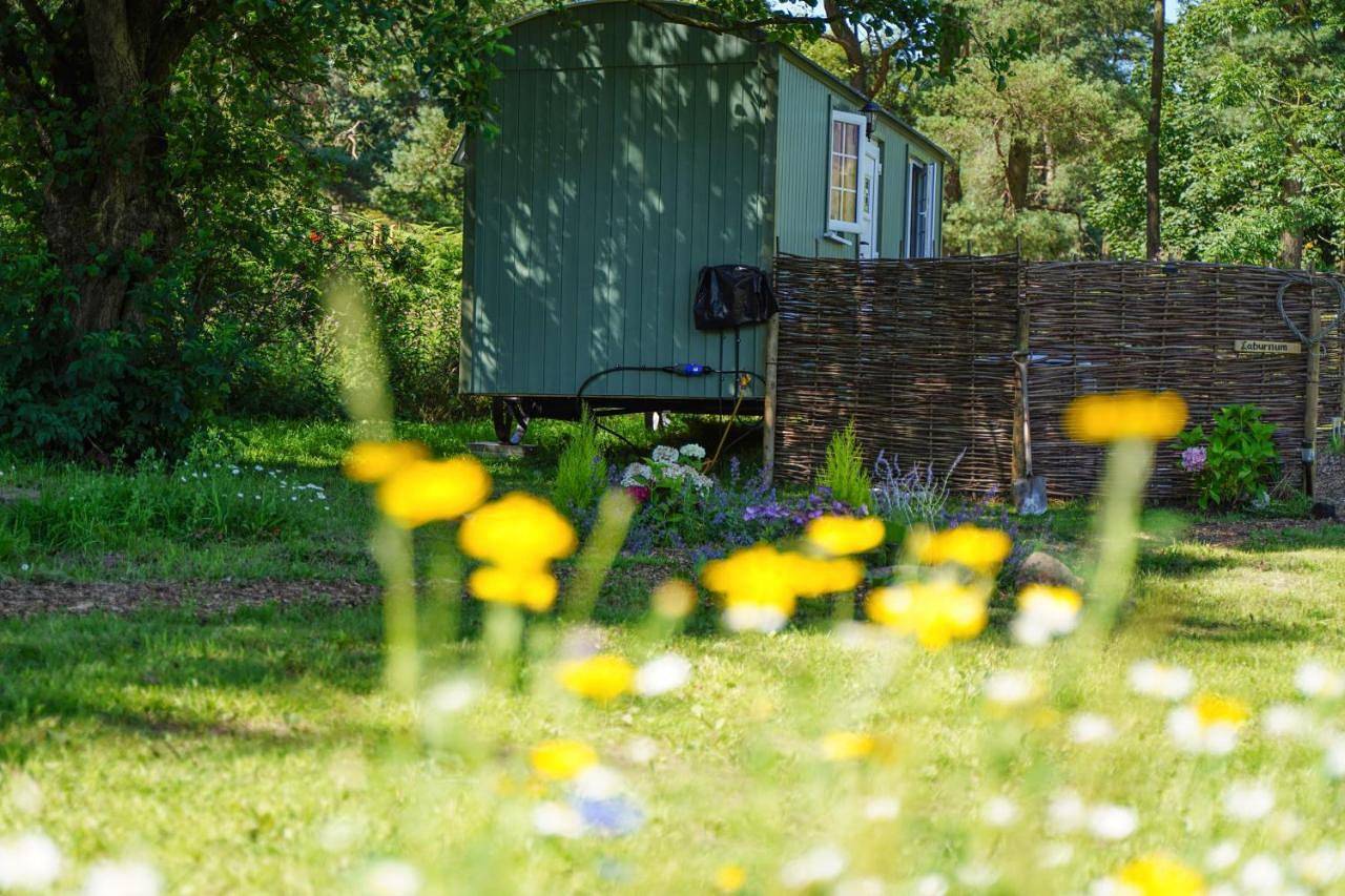 The Laburnum Retreat Shepherds Hut with private hot tub in Staffordshire