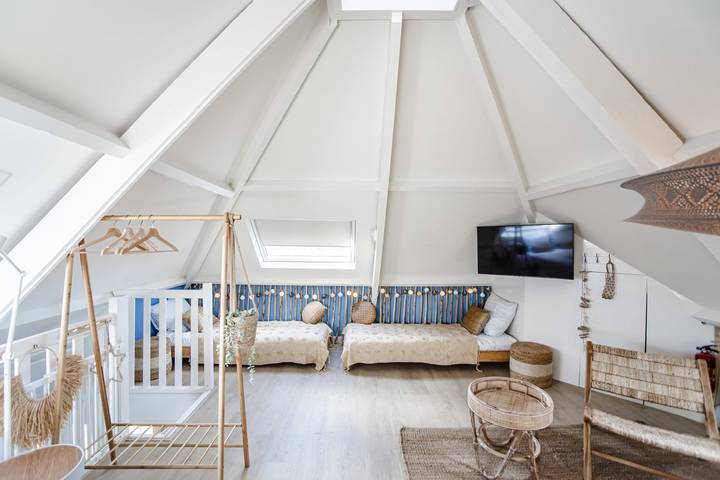 Strandhuisje voor 4 personen, met terras in Zandvoort