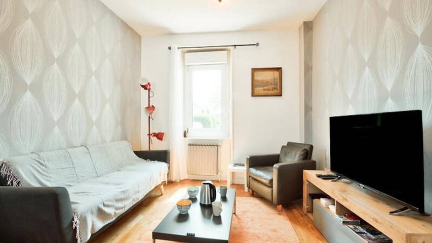 Appartement de vacances pour 9 personnes, avec jardin, animaux acceptés