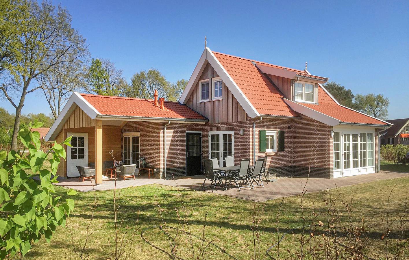 Vakantiehuis voor 6 personen met terras in Twente