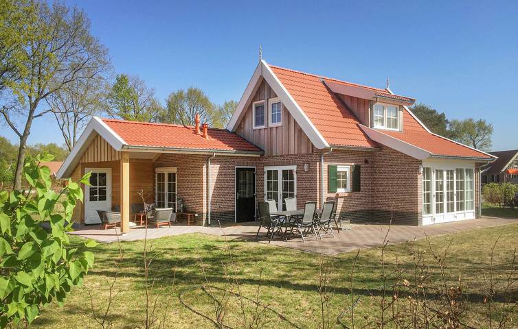 Vakantiehuis voor 6 personen, met Terras en Tuin in Hoge Hexel