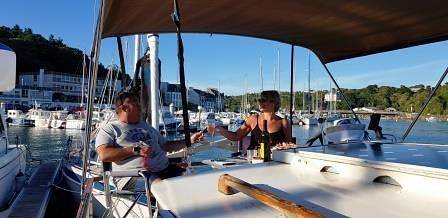 Ganze Ferienwohnung, Yacht Time Out am Kai in Côte de Cornouaille