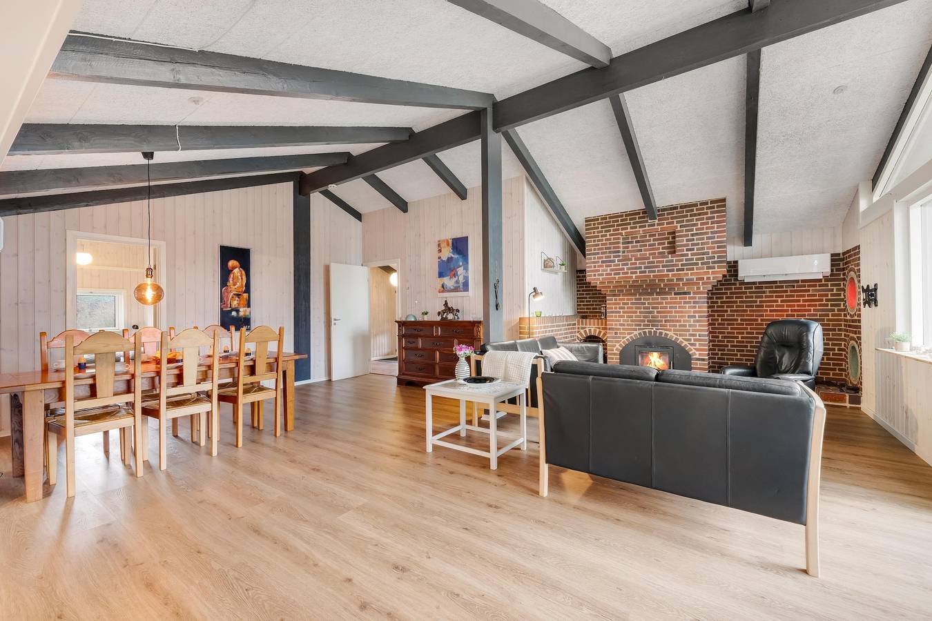 Modernized holiday home with enclosed terrace, near Stauning harbor in Stauning, Ringkøbing fjord